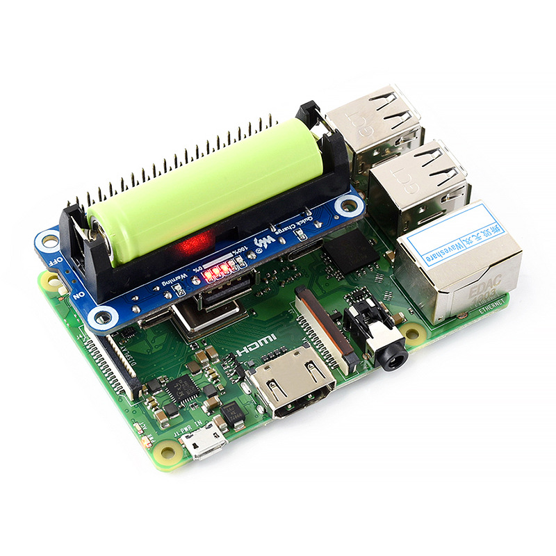 Pi Zero W Board - 라즈베리 파이 4B/3B+/제로 W 리튬 배터리