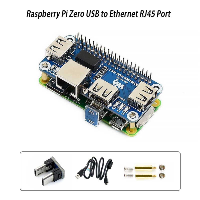 Pi Zero W Board - 라즈베리 파이 USB-이더넷 RJ45 네트워크 포트