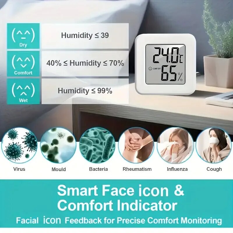 디지털 습도계 온도계 실내 온도계 온도 게이지 가정용  - Temperature Humidity Sensor 리뷰 및 가격