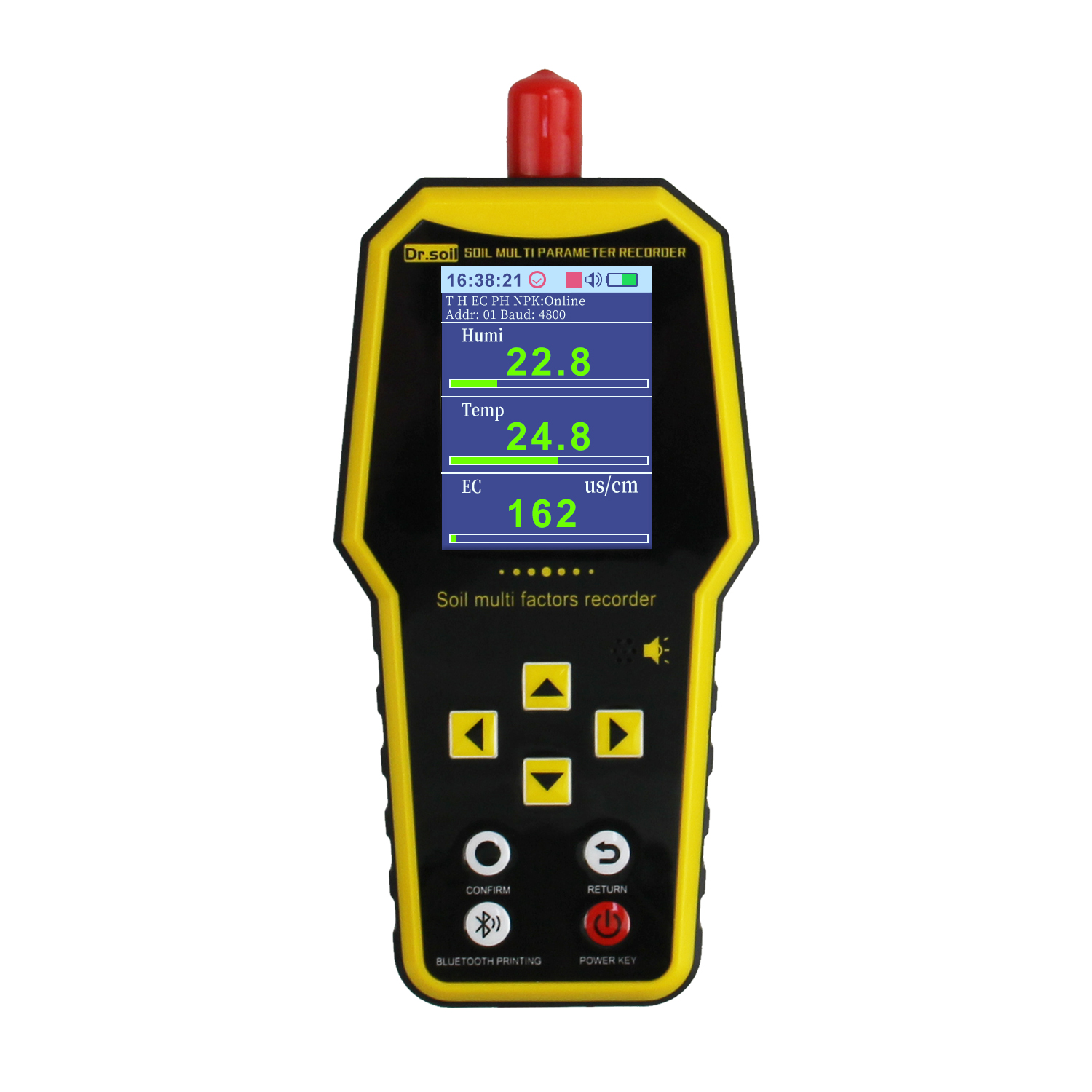 7 in 1 휴대용 토양 수분 센서 감지기 pH 값 측 - Temperature Humidity Sensor 리뷰 및 가격