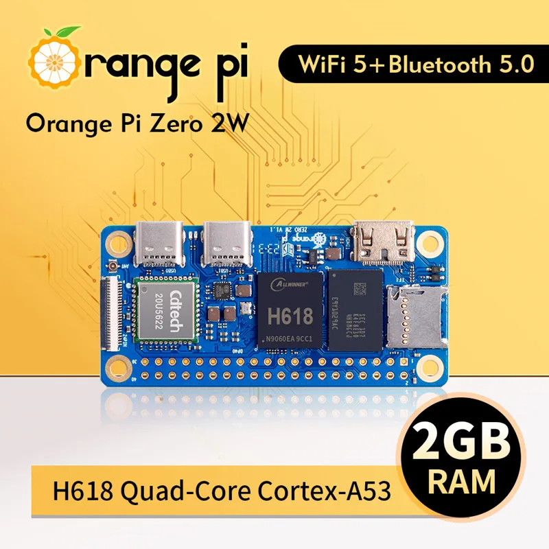 오렌지 파이 제로 2 W 2GB RAM DDR4 미니  - Pi Zero W Board 리뷰 및 가격