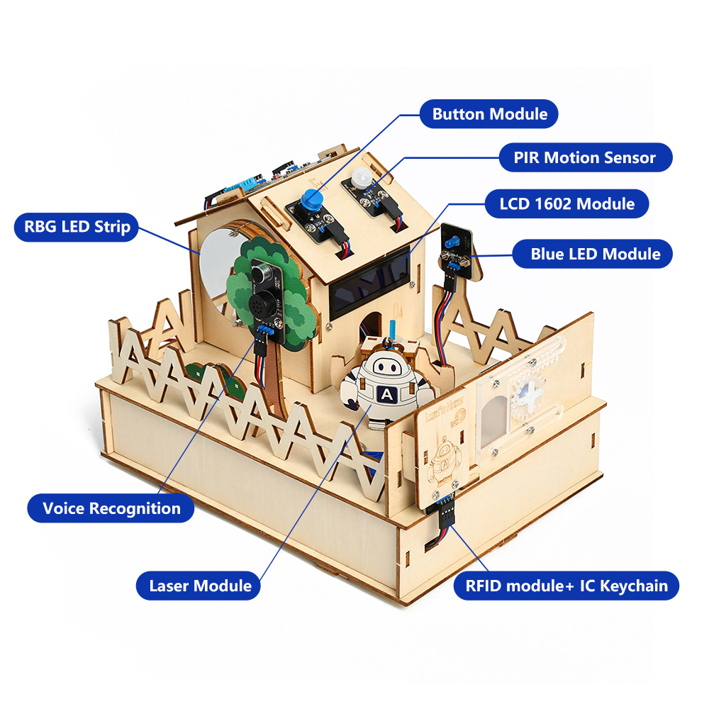 ACEBOTT DIY 스마트 홈 키트, 아두이노 키트, - Diy Automation Projects 리뷰 및 가격