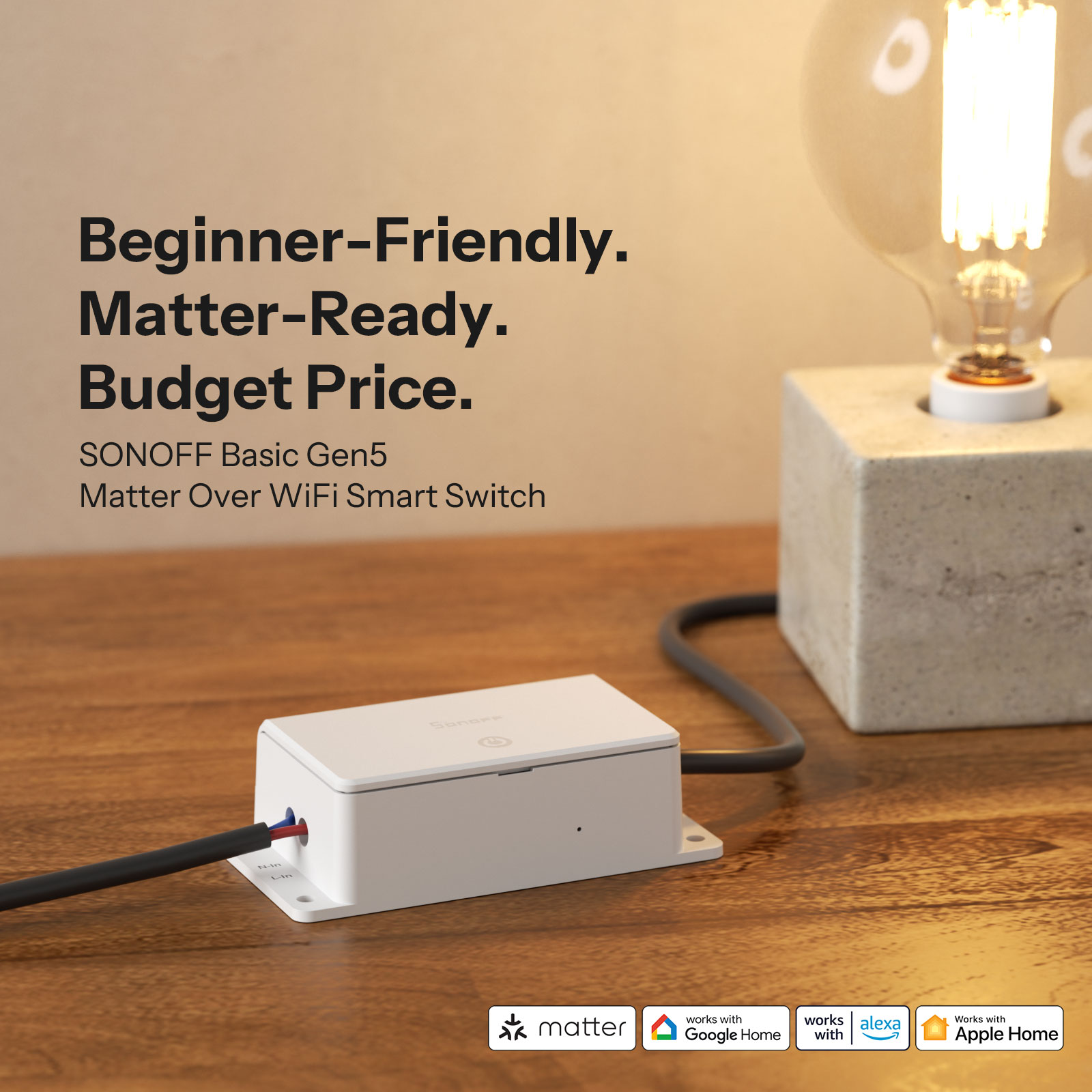 SONOFF 베이직 Gen5 (BASIC-1GS) 매터 - Sonoff Basic Switch 리뷰 및 가격
