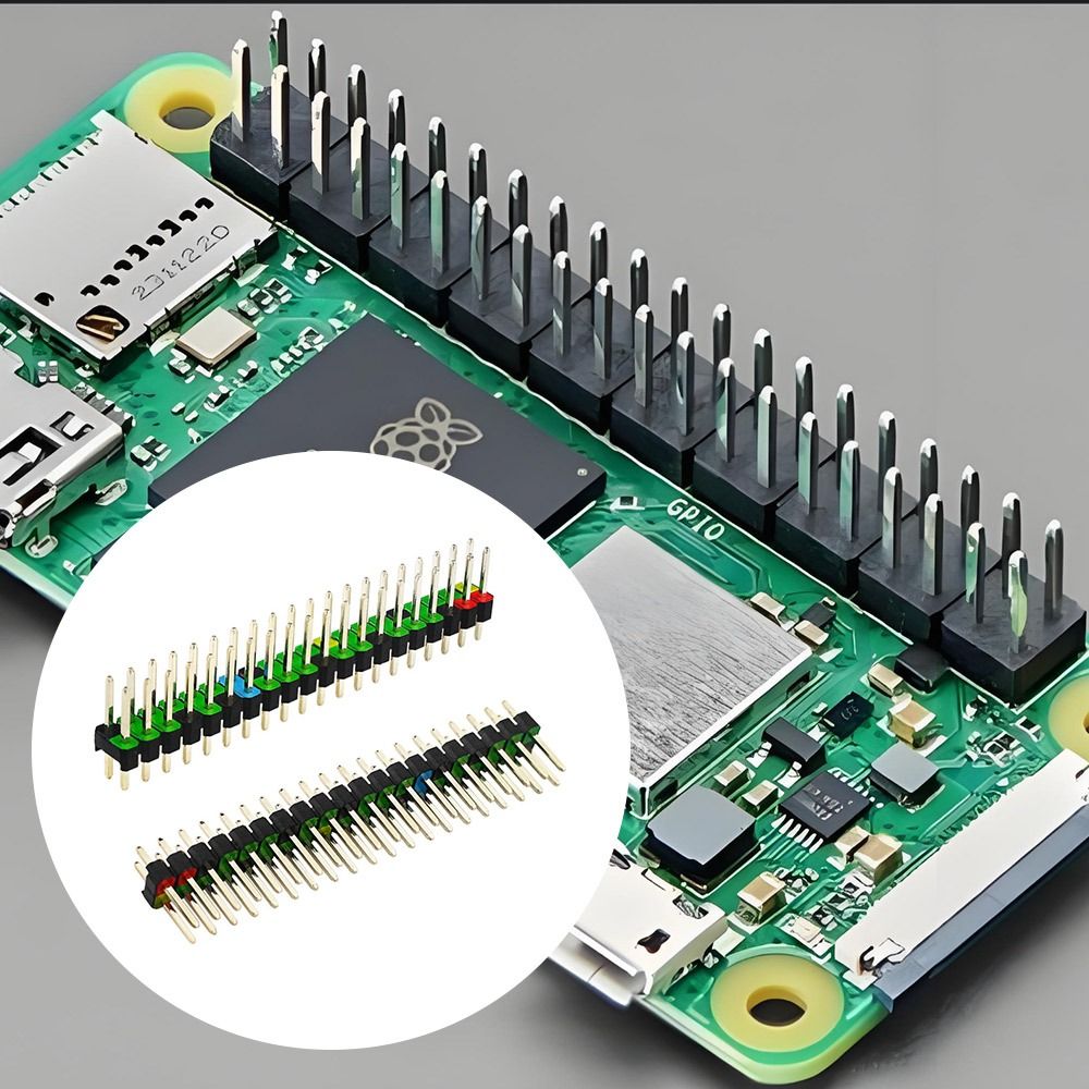 2*20핀 개발 보드 헤더 2.54mm 간격 보드 핀  - Pi Zero W Board 리뷰 및 가격