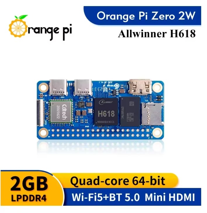 오렌지 파이 제로 2 W 1/2/4GB RAM DDR4 - Pi Zero W Board 리뷰 및 가격